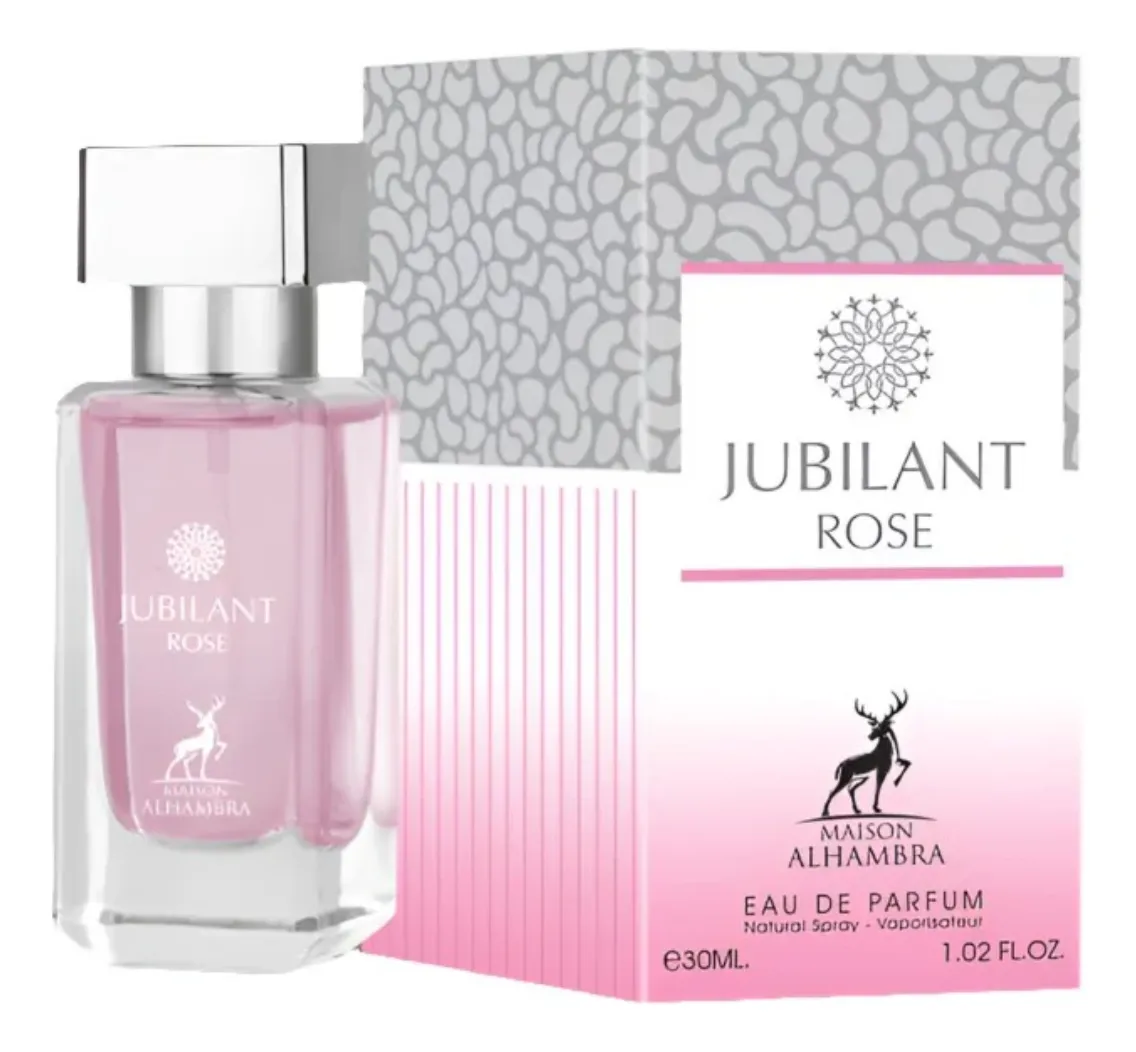 Perfume Maison Alhambra Jubilant Rose Eau de Parfum Femenino 30ml